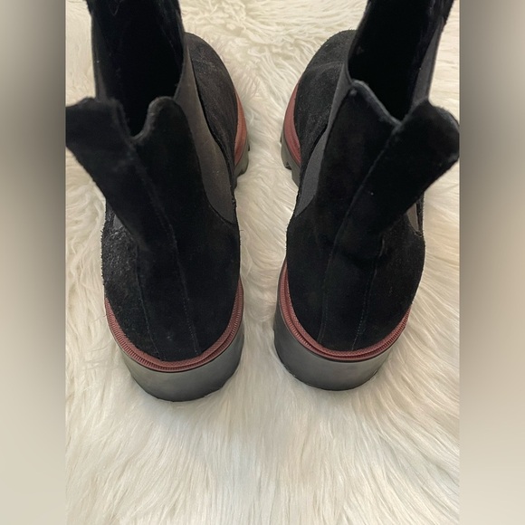 Antonio De Faria Suede Leather Chelsea Boots Platform Lug Sole...Size 8 - Picture 10 of 14